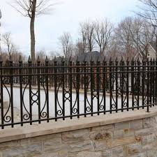 Wrought iron railings contractors near you. Wrought Iron Railing Medieval 5160 Battig Design With Bars Outdoor For Balconies