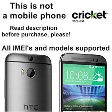 Keep up on the latest news around mobile phones, from new releases to google, samsung, and apple news that matters to. Cricket Usa Factory Unlock Service For Htc Mobile Phones Which Ask For An Unlock Code All Imei S Supported Feel The Freedom Buy Online In Cayman Islands At Cayman Desertcart Com Productid