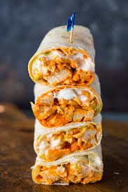 If you're serving this as a lunch, i suggest serving with carrots, deli meat, and popcorn. 5 Minute Buffalo Chicken Wraps Gimme Delicious