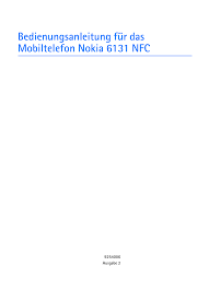 Mobiltelefon Nokia 6131 NFC