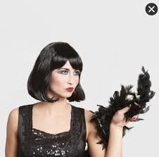 See more ideas about halloween costumes, halloween outfits, black halloween costumes. Black Flapper Wig Halloween Costume Wigs Flapper Costume Halloween Flapper Halloween