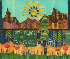 Deep Peace Of The Quiet eARTh Metal Print 12" by 14" – Painted Peace - the  Art of Stephanie Burgess