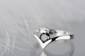 S925 silver diamond ring for women anillos wedding bizuteria silver 925 jewelry gemstone white topaz popular silver ring with diamant of good quality and at affordable prices you can buy on aliexpress. Black Diamond Or Onyx Sterling Silver Engagement Ring Or Promise Ring