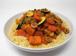 Serve with black bean mixture. Moroccan Vegetable Couscous Yeprecipes Com
