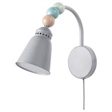 Lantlig Led Wall Lamp Gray Ikea Led Wall Lamp Wall Lamp Lamp