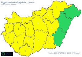 Egyre durvább a kánikula magyarországon! Hosegriado Pentekig Tiz Megye Narancssarga Starthirek