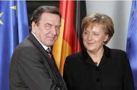 Vielleicht war ihr gegenwind nie so stark: Nach Verzicht Auf Parteivorsitz Gerhard Schroder Rat Merkel Zur Vertrauensfrage Politik Stuttgarter Zeitung