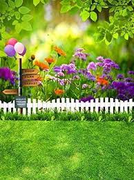 White Wood Fence Flowers Garden Backdrop For Photography 5x7ft Photo Background Studio Props In 2022 Background For Photography Photoshop Backgrounds Free Photography Backdrops