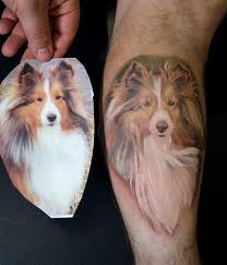 Wonderful Dog Portrait Tattoo Design Jpg 428 500 Sheepdog Tattoo Dog Portrait Tattoo Dog Tattoos