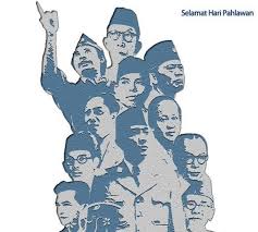 National Heroes Of Indonesia Selamat Hari Pahlawan Tokoh Sejarah Inspirasi Desain Grafis Seni Grafis