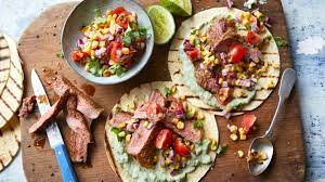 Here, i've served it modestly, on a pile of shredded iceberg, with some warmed pitta, lemon wedges and a tahini sauce. Taco Recipes Bbc Food