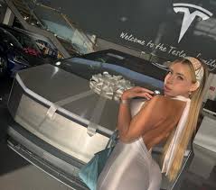 Model spotted flogging old clothes from fancy Cybertruck at flea market |  Need To Know