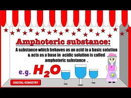 Why Water Behaves As Amphoteric Substance 11th Chemistry Chemistry Electron Configuration