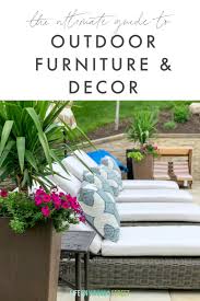 Shop outdoor from pottery barn shop patio furniture for pool parties, entertaining and more. The Ultimate Guide To Outdoor Furniture Decor Life On Virginia Street