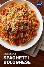Instant Pot Spaghetti Bolognese Recipe Instant Pot Pressure Cooker Pressure Cooker Recipes Recipes