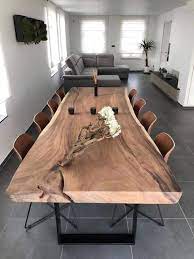 Live Edge Dining Table A3 Interieur Woonkamer Eetkamer Interieur Huis Interieur