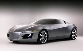 Acura Advanced Sports Car Concept Front Three Quarter View Fast Sports Cars Sports Car Concept Cars
