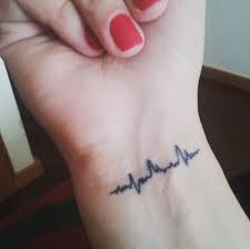 Small Heartbeat Tattoo Ink Youqueen Girly Tattoos Ekg Heartbeat Youqueen Heartbeat Tattoo Sound Wave Tattoo Waves Tattoo