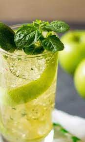 Apple Mojito Recipe Recipe Recipes Mojito Recipe Mint Mojito