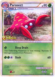 The male player character receives a redesign and is now called ethan, while kris is replaced by a new female player character called lyra. Parasect Heartgold Soulsilver 48 Pokemon Card