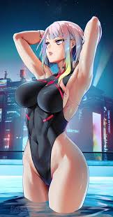 Swimsuit Lucy (Cyberpunk Edgerunners) free hentai porno, xxx comics, rule34  nude art at HentaiLib.net