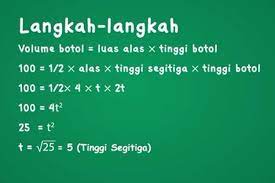 Rumus Volume Prisma Segitiga Materi Tvri 15 Mei Kelas 6 Sd Halaman All Kompas Com