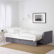 Many twin bed frames from ebay are made of wood. Holmsund Sleeper Sofa Nordvalla Medium Gray Ikea