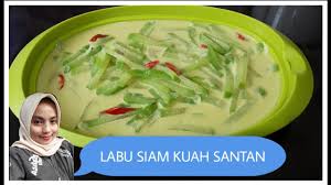4 labu siam kecil 2 butir telur 1 buah cabe merah 5 buah cabe rawit 4 siung bawang putih 1 sdm. Resep Sayur Labu Siam Kuah Santan Super Enak Youtube