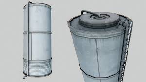 Old Silo Silos Game Environment Easy Find