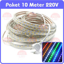 Maybe you would like to learn more about one of these? Lampu Led Strip Selang 10m Hias Plafon Etalase Gapura Pohon 220v Smd 5050 Outdoor Shopee Indonesia