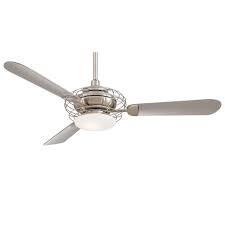 Minka aire invites you to view their ceiling fan collection designed to fit today's varying lifestyles. Minka Aire Acero Ceiling Fan 52 Inch Fan With Caged Motor Housing F601 Bs Bn