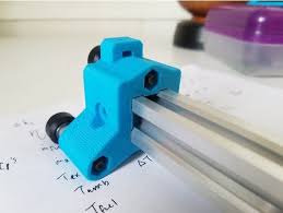 3 Wheeled Z Guide For 20x20 V Slot D Bot By Astemoi Thingiverse Yazici Tasarim