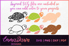 Download Noah The Turtle Mandala Zentangle Design Svg By Emma Dawn Designs Thehungryjpeg Com