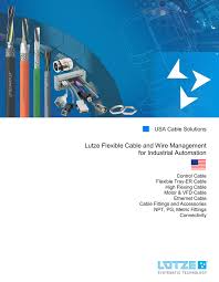 Lutze Flexible Cable And Wire Management For Industrial