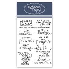 Great savings & free delivery / collection on many items. Buy Rejoice In Him Clear Stamps Stamps Christian Clear Rubber Stamps Photopolymer Stamps Card Making Supplies Online In Kazakhstan B07752j42d