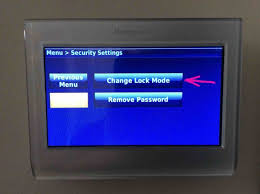 Now, why does the front panel lock itself and give you all these troubles of unlocking? Unlocking Honeywell Thermostat Instructions Tom S Tek Stop Thermostat Honeywell Unlock