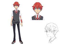 Ssss Gridman Character Illustration Character Illustration Character Anime Characters