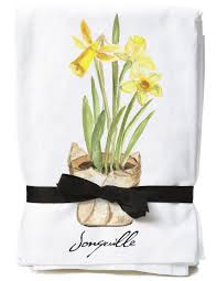 The top countries of suppliers are india, china, and india. Daffodil Flour Sack Tea Towel French Note Card Gift Co