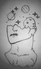 انا أحب رسمات الفضاء لهيك في كل رسمة أرسم كوكب وغيره أحس أحلا بتصير الرسمة essma2004 homescreen wallpaper small tattoos art
