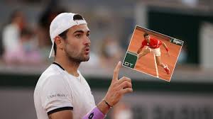 Berrettini showed his deceptive athleticism, while djokovic capitalised on shapovalov's struggles under pressure. French Open Oh No Matteo Berrettini Makes Crazy Mistake After Incredible Novak Djokovic Save Eurosport