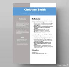 Resume Templates Examples Free Word Doc
