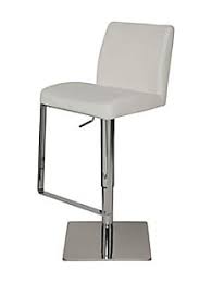 Nuevo hgbo112 contemporary black leather rectangle genoa bar stool. Nuevo Bar Stools Furniture Thebay Canada