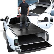 This rugged liner hard folding tonneau cover is already a complete package. For 2002 To 2018 Ram Truck 8 Ft Long Bed Aluminum Frame Hard Tri Fold Tonneau Cover 17 16 15 14 13 12 11 10 09 08 07 06 05 Walmart Com Walmart Com
