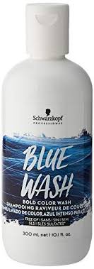 Colored hair needs to be washed with formulas that are up for. Schwarzkopf Professional Bold Color Washes Color Wash Blue 300ml Amazon De Beauty