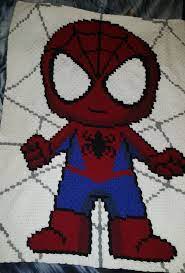 Dies ist ideal für jeden, der liebt weiche decken. C2c Decke Spiderman Hakeln Crochet Spiderman C2c