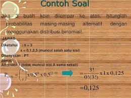 Dari tabel distribusi binomial : Ppt Distribusi Probabilitas Teoritis Powerpoint Presentation Free Download Id 5981191