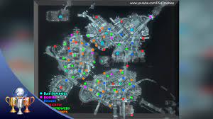 Arkham city walkthrough and guide. Batman Arkham Knight Map Side Quests Heir To The Cowl The Perfect Crime Campaign For Disarmament The Line Of Duty Occupy Gotham Own The Roads Ps4trophies Gaming