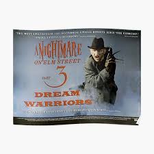 Custom image for a nightmare on elm street 3: A Nightmare On Elm Street 3 Dream Warriors Posters Redbubble
