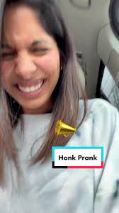 How many honks until he caught on? #aprilfools #prankwars #reaction