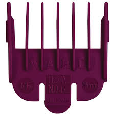 Wahl Coloured Combs All Sizes 1 2 8 1 5 Mm 25 Mm